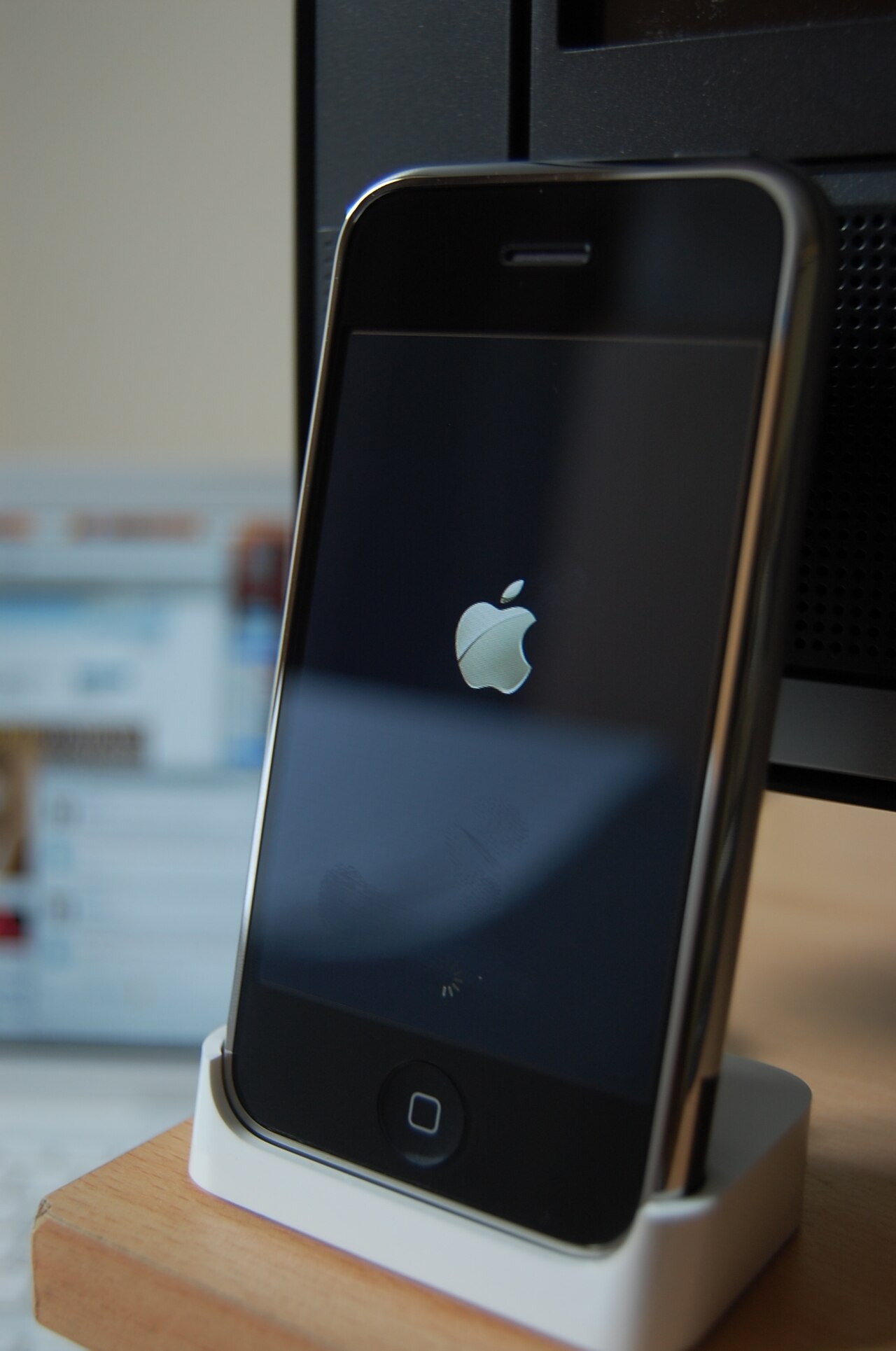 Das erste iPhone, 2007 von Apple vorgestellt