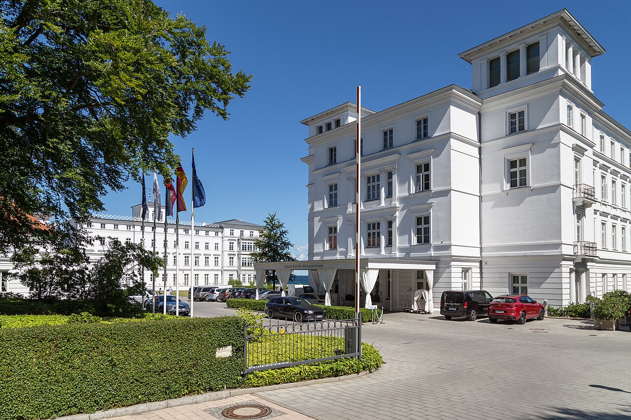 Das Grand Hotel Heiligendamm, Ort des G8-Gipfels 2007