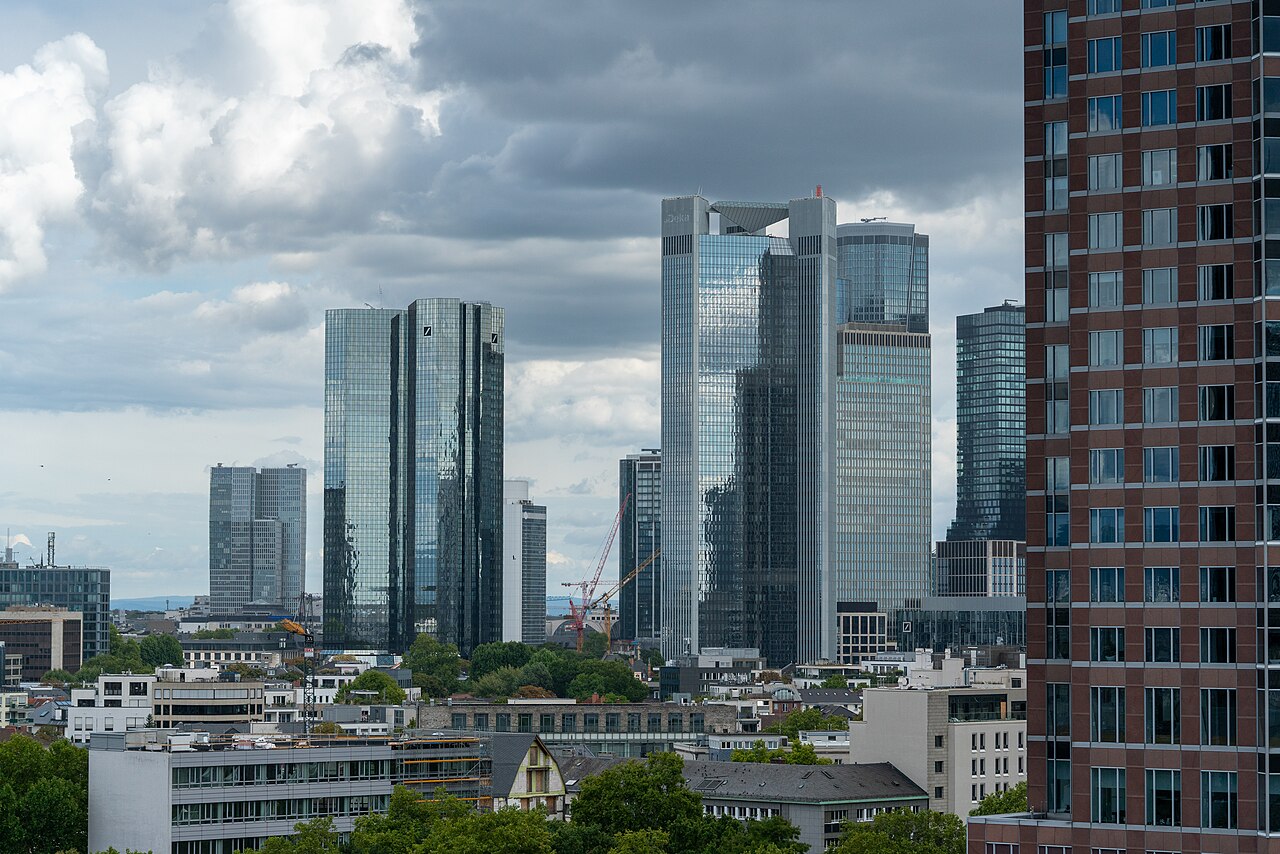 Das Frankfurter Bankenviertel — 2007 beginnt die Finanzkrise
