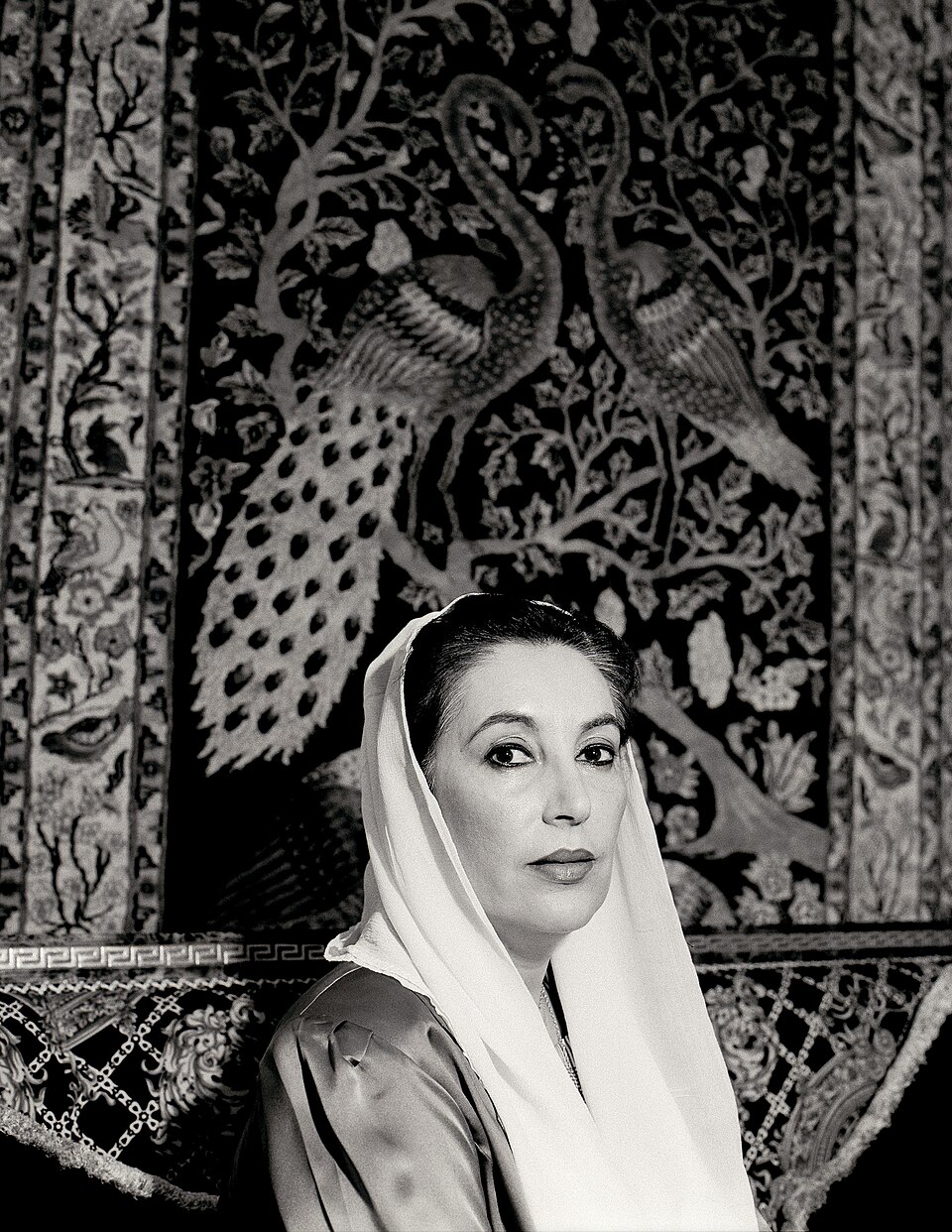 Porträt von Benazir Bhutto, 2007