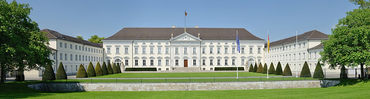 Schloss Bellevue in Berlin, Amtssitz des Bundespräsidenten