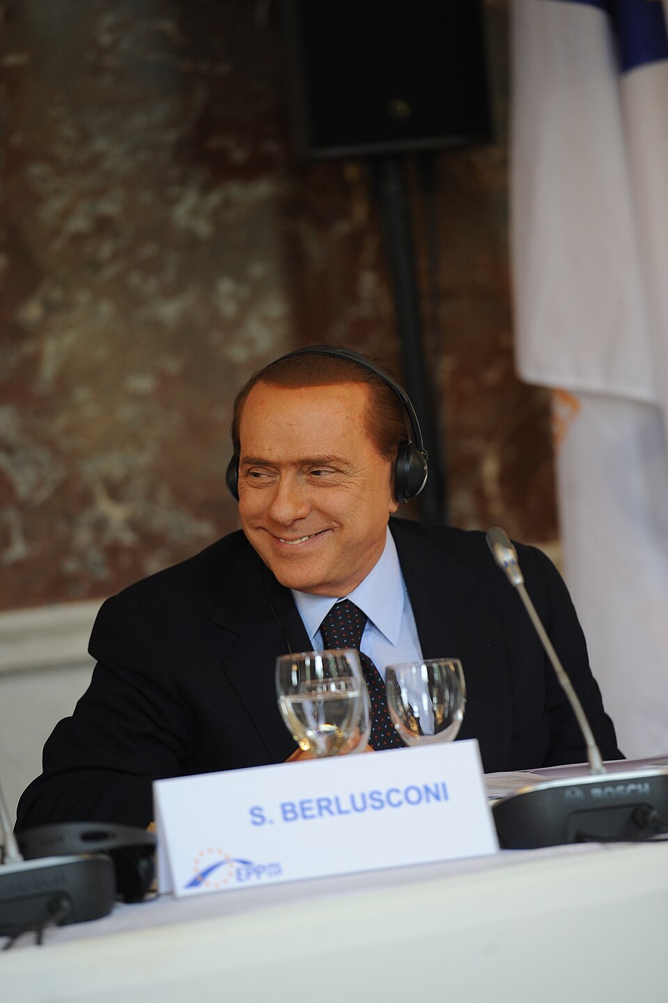 Silvio Berlusconi beim EPP-Gipfel im Juni 2011