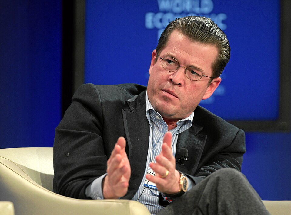 Karl-Theodor zu Guttenberg beim World Economic Forum 2011