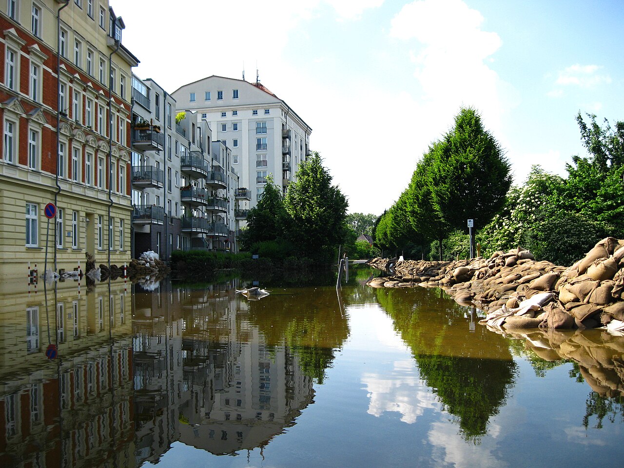 Das Elbe-Hochwasser 2013 in Magdeburg