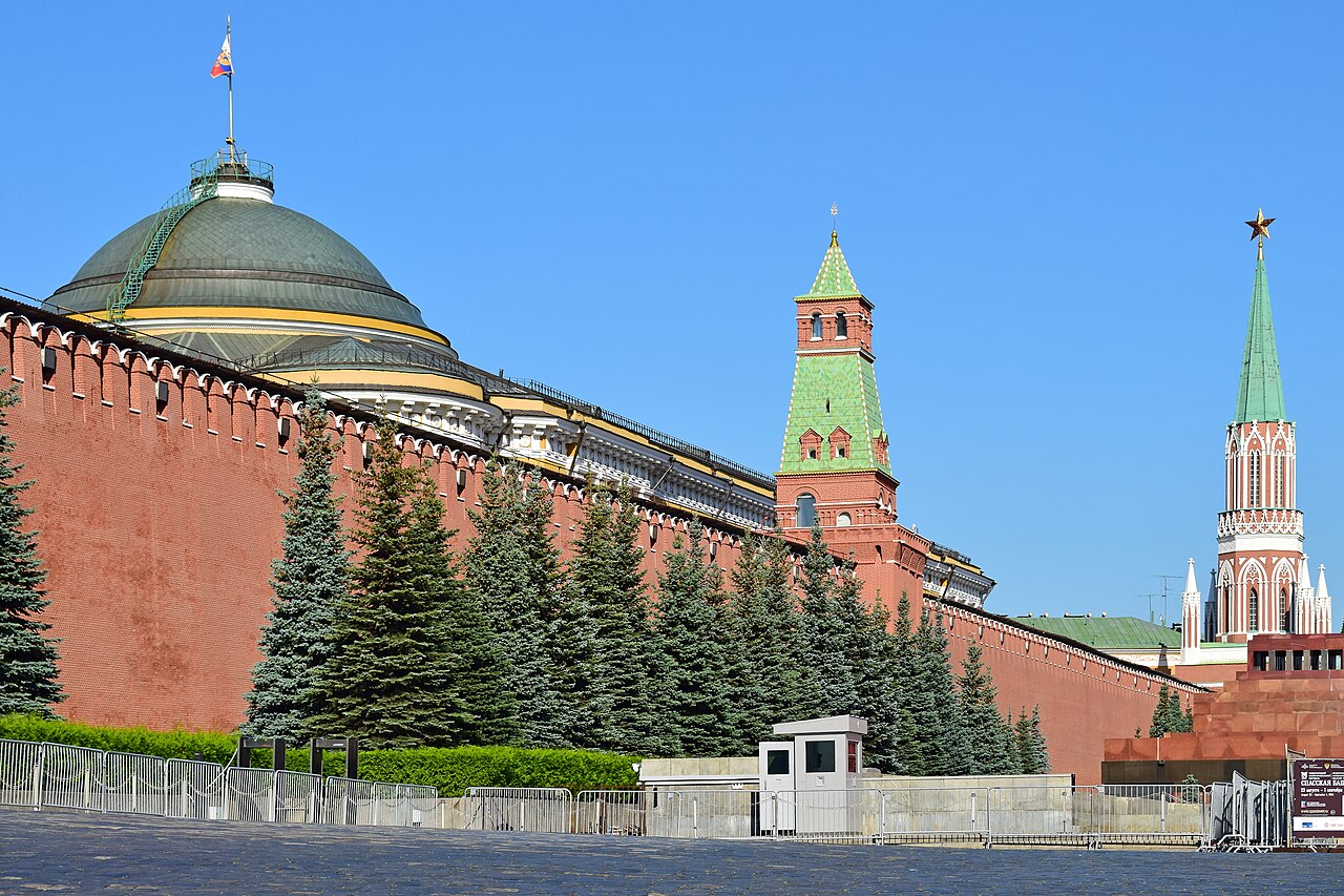 Der Kreml in Moskau — 2014 annektiert Russland die Krim