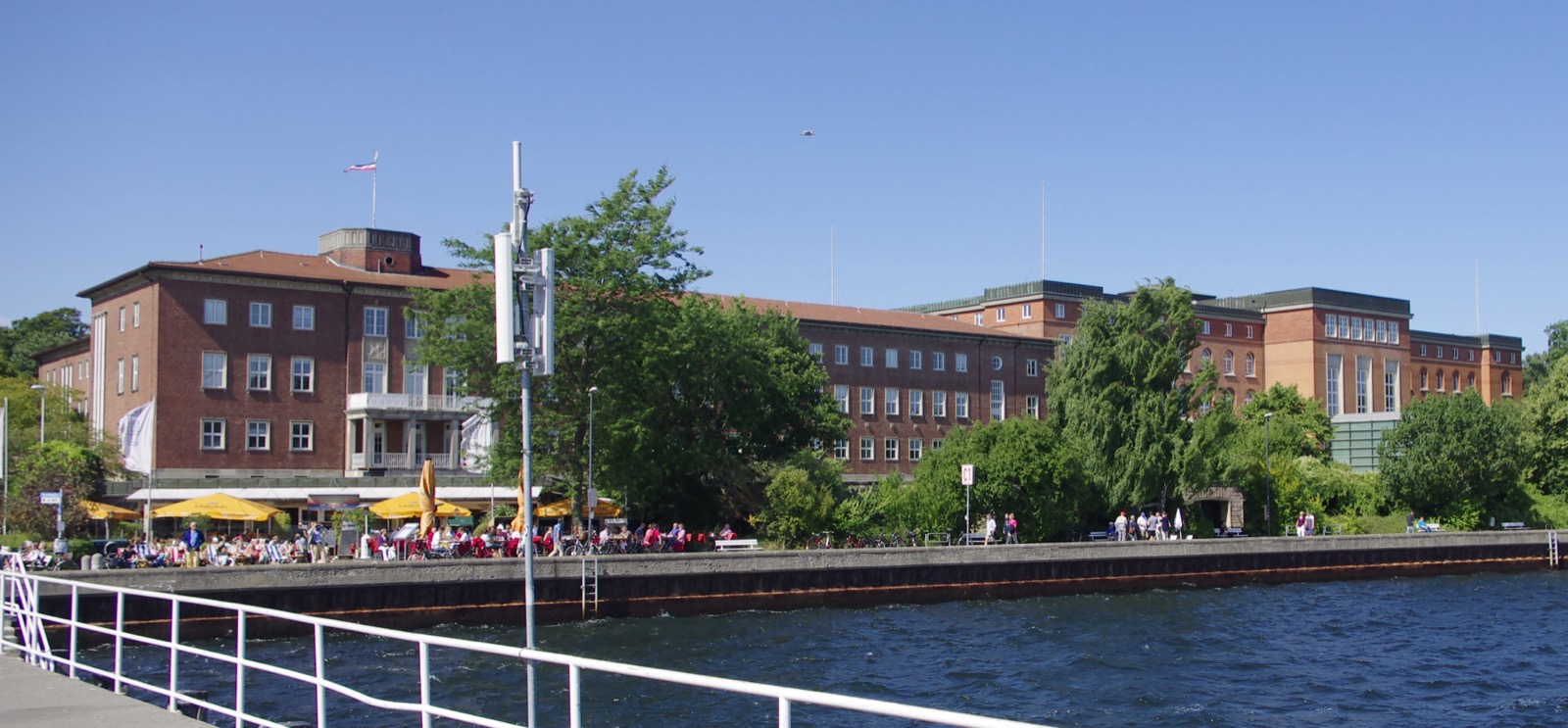 Das Landeshaus in Kiel, Sitz des Schleswig-Holsteinischen Landtags