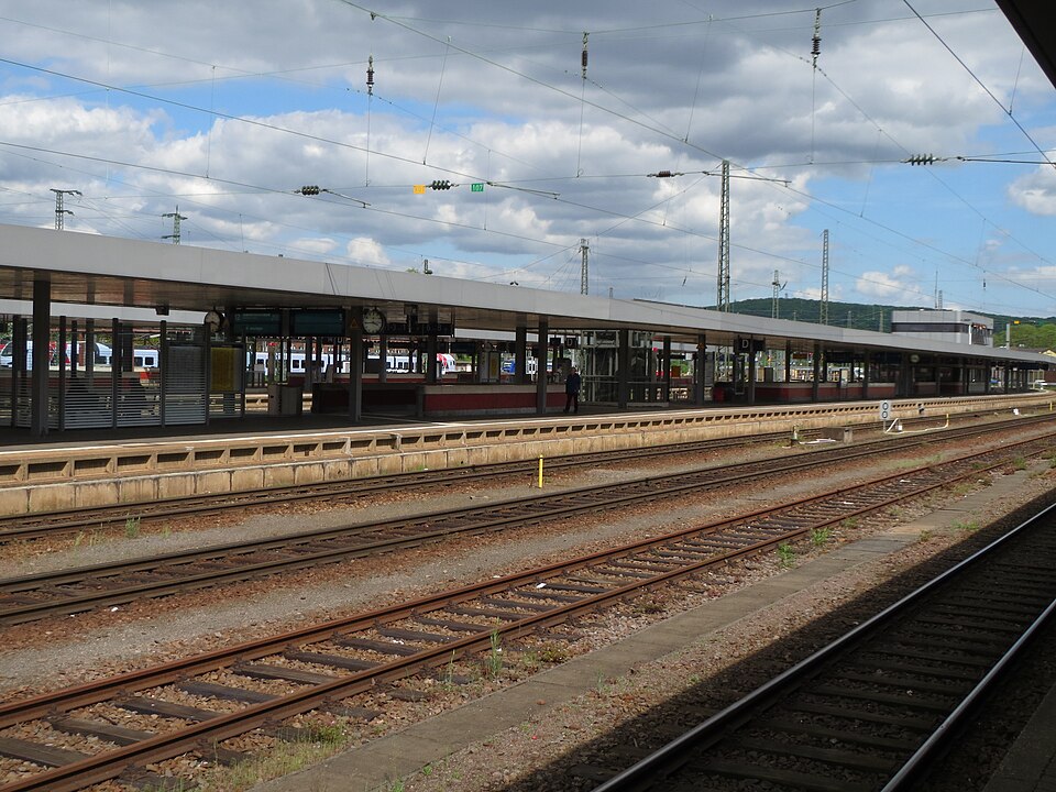 Leere Bahnsteige während des GDL-Streiks im Mai 2015