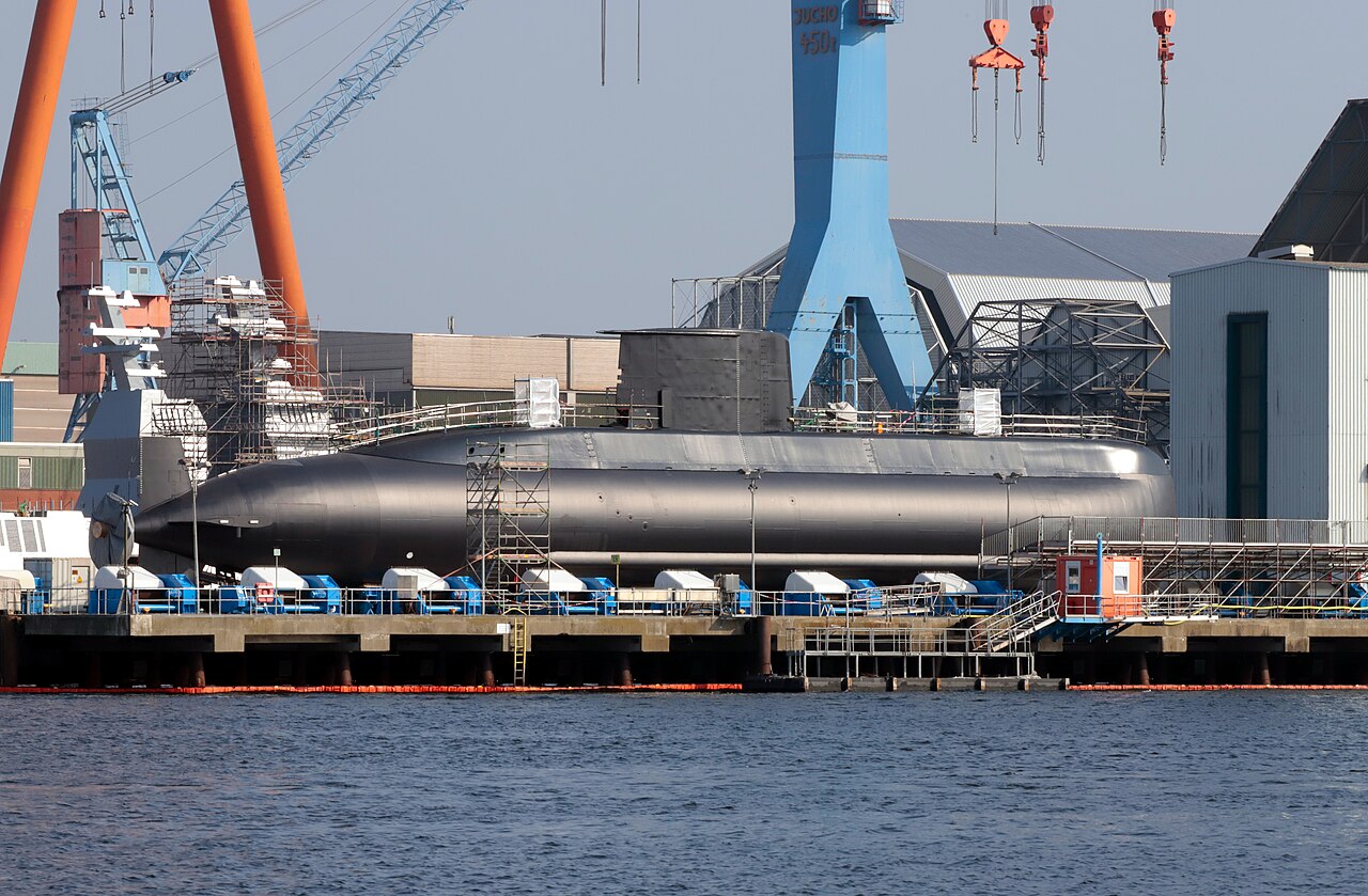 Ein U-Boot der Klasse 209 aus Kieler Fertigung