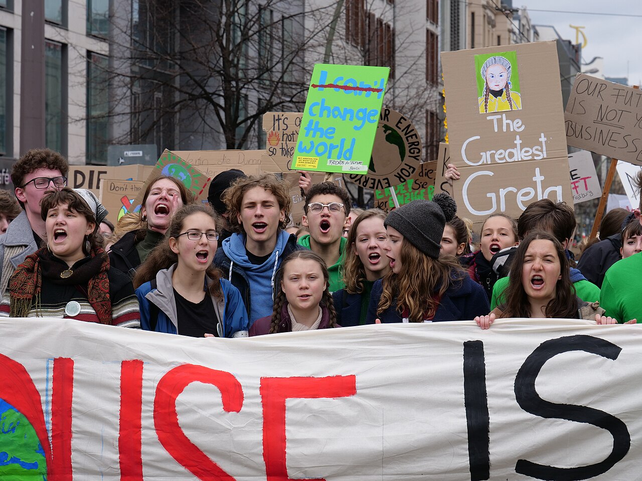 Fridays-for-Future-Demonstration in Berlin, 2019