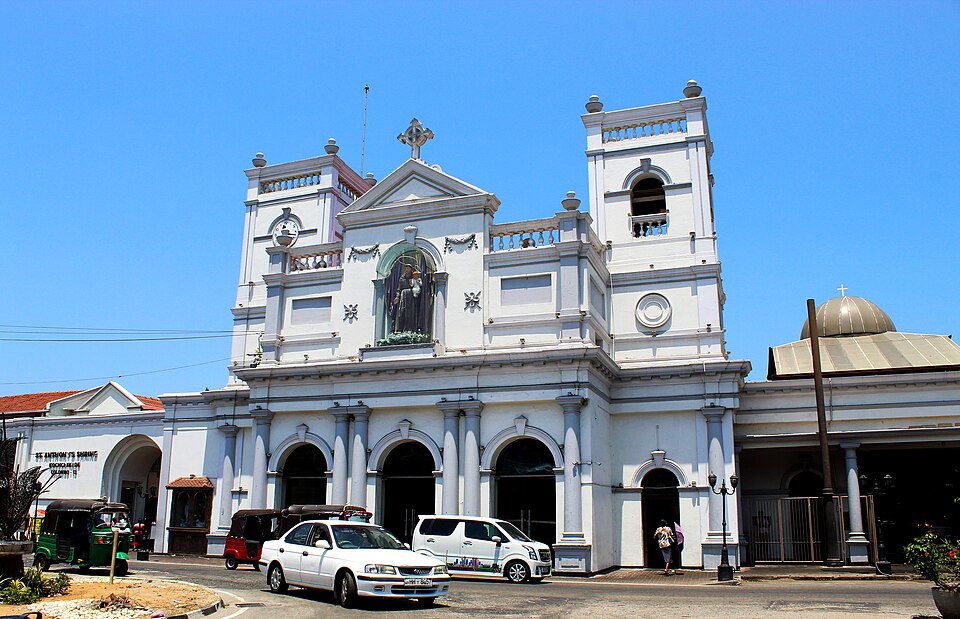 Die St.-Anthonys-Schreinkirche in Colombo, eines der Anschlagsziele 2019
