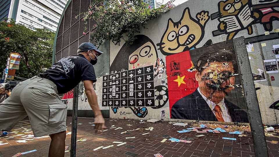 Demonstration in Hongkong gegen das Auslieferungsgesetz, 2019