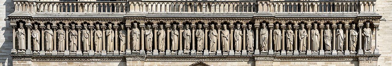 Die Kathedrale Notre-Dame in Paris, die 2019 brennt