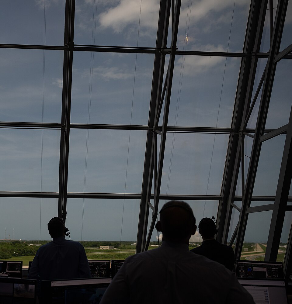 Start der SpaceX-Falcon-9-Rakete mit der Crew-Dragon-Kapsel „Endeavour", 30. Mai 2020