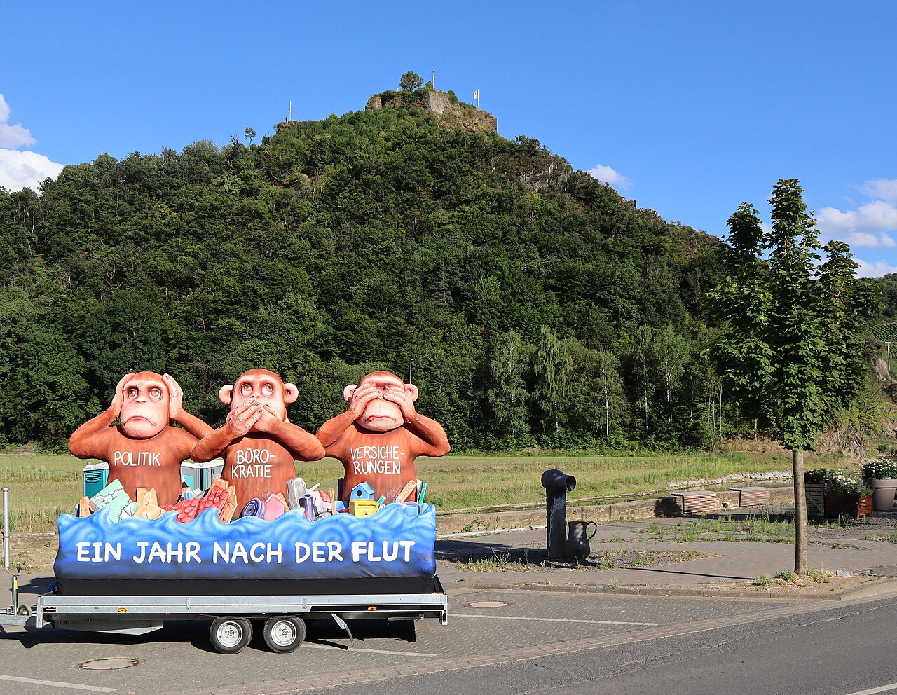 Das Ahrtal nach der Flutkatastrophe 2021