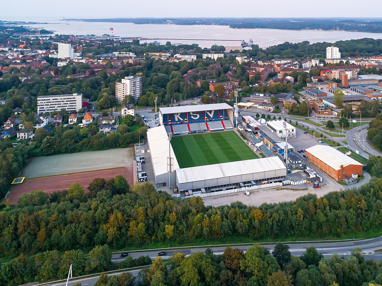 Das Holstein-Stadion in Kiel