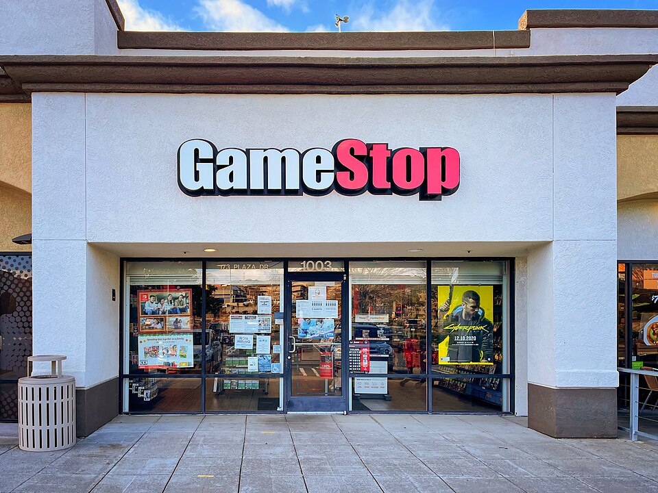 Filiale des Videospielhändlers GameStop