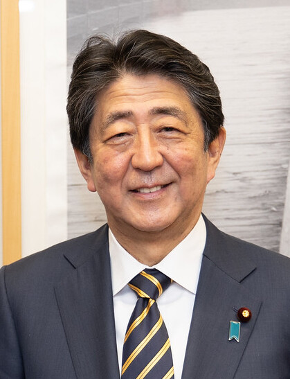 Shinzō Abe, aufgenommen 2022