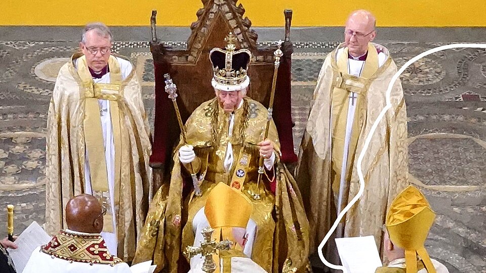 Die Krönung von Charles III. in der Westminster Abbey
