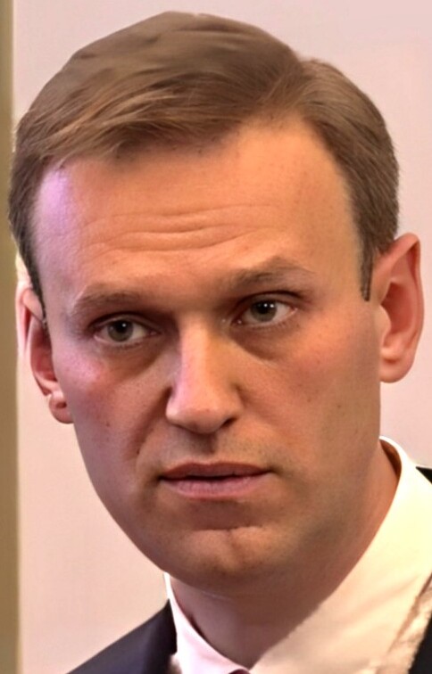 Porträt des russischen Oppositionspolitikers Alexej Nawalny