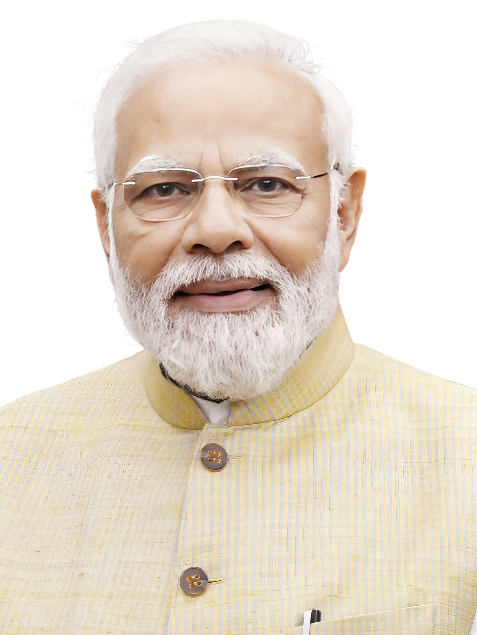 Porträt des indischen Premierministers Narendra Modi