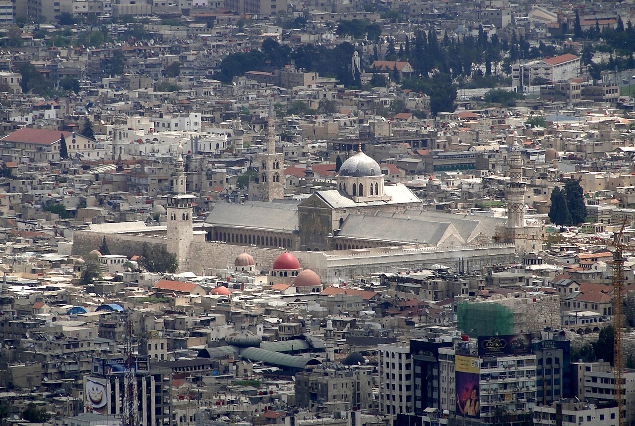 Die Umayyaden-Moschee in Damaskus — 2024 stürzt das Assad-Regime