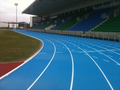 Das Scotstoun Stadium in Glasgow